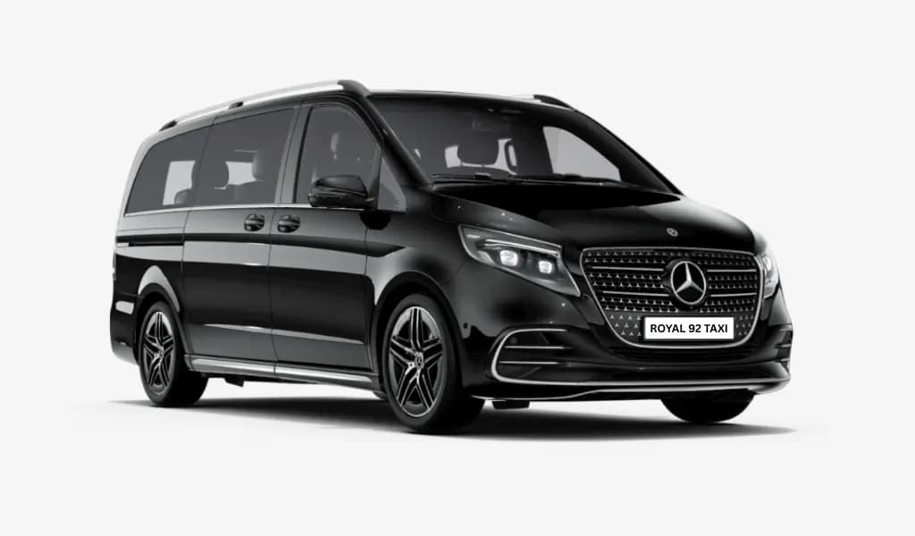 Mercedes V-Class (Minivan) – Cab Salzburg vehicle for Up to 7 passengers • 7 bags