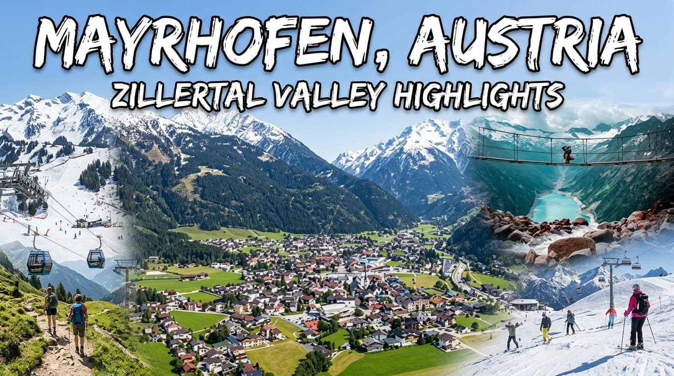 Mayrhofen Alpine resort in the Zillertal